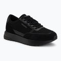 Pánské boty Calvin Klein HM0HM02215 City Runner Laceup Nylon Recycled Suede triple black