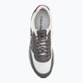 Pánské boty Calvin Klein HM0HM02212 Retro Runner Bans Leather Suede granite gray/white/rhubarb 5