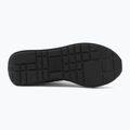 Pánské boty Calvin Klein HM0HM02212 Retro Runner Bans Leather Suede triple black/adrenaline rush 4