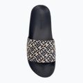 Dámské nazouváky Tommy Hilfiger Monogram space blue 5