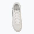 Pánské boty Tommy Hilfiger Basket Core Leather Suede Mix ecru/street green 5