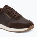 Pánské boty Tommy Hilfiger Runner Suede Mix cocoa tracksuits 7