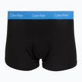 Pánské boxerky Calvin Klein LV00NB4286 Relaxed Fit Trunk black bodies w/ poseidon blue/plein 3