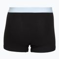 Pánské boxerky Calvin Klein LV00NB4286 Relaxed Fit Trunk black bodies w/ poseidon blue/plein 5