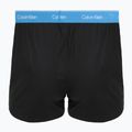Pánské boxerky Calvin Klein LV00NB4267 Boxer Slim black bodies w/ poseidon blue/plein 5