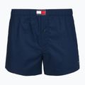 Pánské boxerky Tommy Hilfiger Woven Boxer Print 3 pack chambray flag/carb navy/c navy flag 2