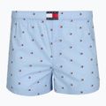 Pánské boxerky Tommy Hilfiger Woven Boxer Print 3 pack chambray flag/carb navy/c navy flag 5