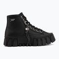 Dámské boty Tommy Jeans Platform Sneaker Leather Mc black 2