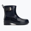 Dámské holínky Tommy Hilfiger Buckle Glossy Ankle space blue 2