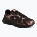 Dámské boty Tommy Hilfiger TJW Modern Runner Metallics fondant brown