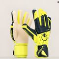 Dětské brankářské rukavice uhlsport Classic Absolutgrip Hn Pro Jr. neonově žlutá/zelená/bílá 4