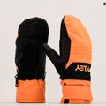 Oakley B1B Mittes měkké oranžové snowboardové rukavice 8