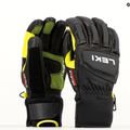 Pánské lyžařské rukavice LEKI Griffin Pro 3D black/neon 6