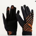 Cyklistické rukavice  Oakley Drop In MTB Glove 2.0 blackout/soft orange 3