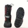 Juniorské sněhule Sorel Flurry Dtv black/bright red 15