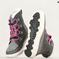 Juniorské sněhule Sorel Sorel Explorer Lace quarry/bright lavender 16