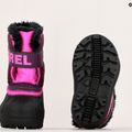Dětské sněhule Sorel Snow Commander purple dahlia/groovy pink 15