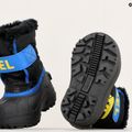 Dětské sněhule Sorel Snow Commander black/super blue 15
