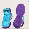 Pánské basketbalové boty PUMA Playmaker Pro Mid purple glimmer/bright aqua/strong gray/white 16