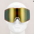 Lyžařské brýle Oakley Fall Line white leopard/prizm sage gold iridium 7