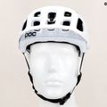 Cyklistická přilba MTB  POC Tectal Race MIPS hydrogen white/uranium black 9