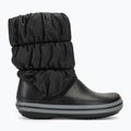 Dámské sněhule Crocs Winter Puff black/charcoal 2