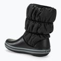 Dámské sněhule Crocs Winter Puff black/charcoal 3