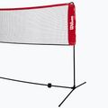 Tenisová síť Wilson Starter Ez Tennis Net 6.1 m černá/červená 2