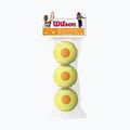 Wilson Starter Orange Tball sada dětských tenisových míčků 3 ks žlutá WRT137300 2