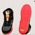 Boxerské boty Venum Elite Wrestling black/gold/red 8