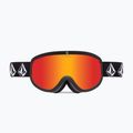 Lyžařské brýle Volcom Footprints matte black stone/red chrome/yellow 2