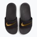 Dětské nazouváky Nike Kawa black/metallic gold 5