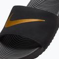 Dětské nazouváky Nike Kawa black/metallic gold 7