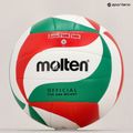 Volejbalový míčMolten V5M1500-5 white/green/red velikost 5 5