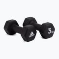 Činka adidas 3 Kg černé ADWT-10003