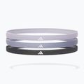 Čelenka Adidas Hairbands 3ks silver dawn/violet/legend ink