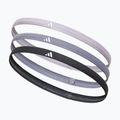 Čelenka Adidas Hairbands 3ks silver dawn/violet/legend ink 2