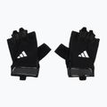 Fitness rukavice adidas Essential Training black/ white 2