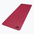 Fitness podložka adidas Yoga 4 mm collegiate burgundy 2