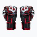 Boxerské rukavice Twins Special Fancy FBGVL3-53 Skull red/black 2