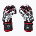 Boxerské rukavice Twins Special Fancy FBGVL3-53 Skull red/black 4