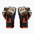 Boxerské rukavice Twins Special Fancy FBGVL3-53 Skull orange/black 2