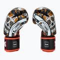 Boxerské rukavice Twins Special Fancy FBGVL3-53 Skull orange/black 4