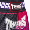 Treninkové šortky Twins Special Muay Thai Twins Maze brown/pink/blue/white 3