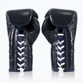 Boxerské rukavice  Fairtex Pro Competition Locked Thumb Leather blue 2