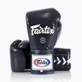 Boxerské rukavice  Fairtex Pro Competition Locked Thumb Leather blue 4