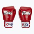 Boxerské rukavice Fairtex Universal "Tight-Fit" Design red 2
