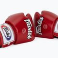 Boxerské rukavice Fairtex Universal "Tight-Fit" Design red 7