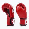 Fairtex Universal Prodyšné červené boxerské rukavice 3