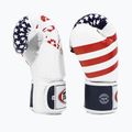 Boxerské rukavice Fairtex Universal "Tight-Fit" Design USA white 3